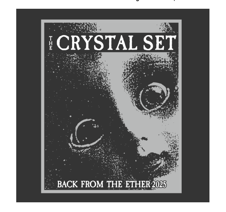 Crystal Set Back from the Ether Tour tee